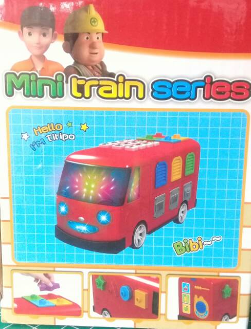 Tayo The Little Bus Versi Mainan Edukasi Musik Lampu