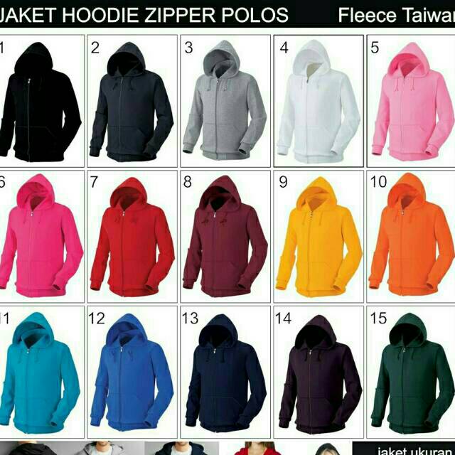 zipper hoodie polos