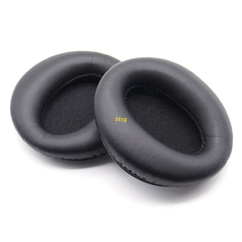 btsg 1 Pair Earphone Ear Pads Earpads Sponge Soft Foam Cushion Replacement for COWIN E7 / E7 Pro Active Noise Cancelling Headphone