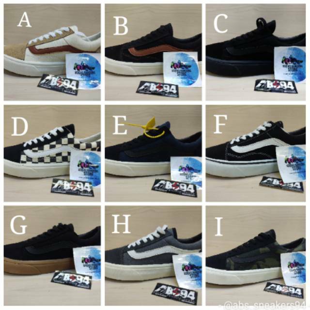 Vans Oldskool Premium, sepatu vans pria, vans premium, vans murah, sepatu pria murah
