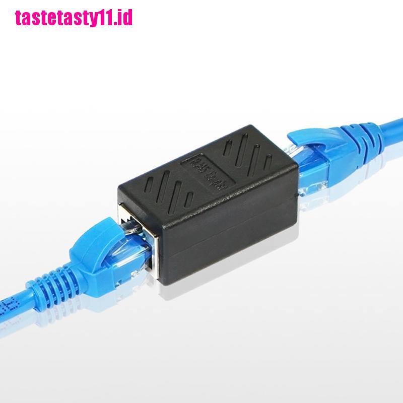 【TTID】RJ45 Female To Female CAT6 Network Ethernet LAN Connector Adapter Coupler