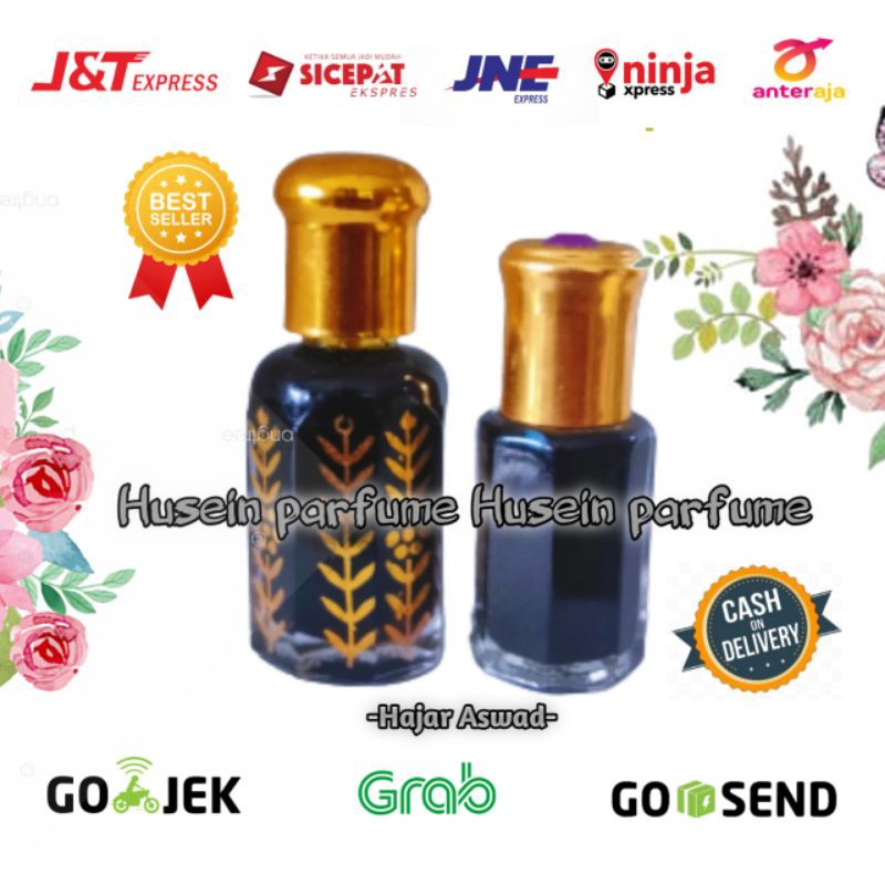 Parfume Hajar Aswad 6 ml Asli Original 100% hajar aswad