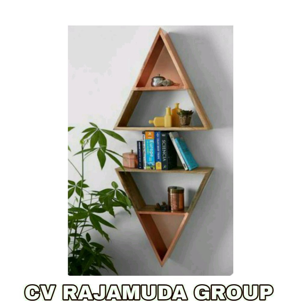 RAK DINDING BUKU TANAMAN HIAS minimalis Limited