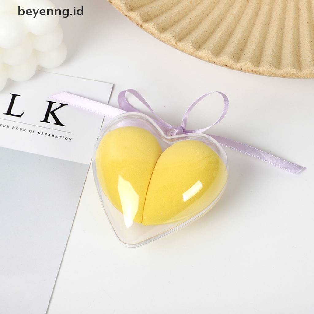 Beyen 2pcs / Set Spons Beauty Blender Bentuk Telur