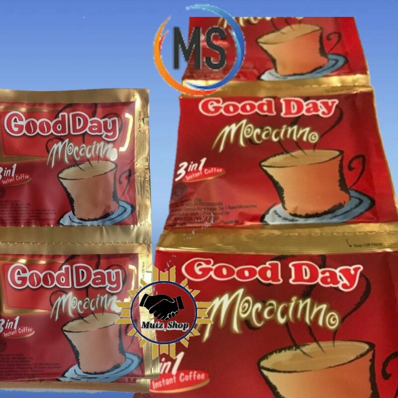 

Kopi Good Day Mocacinno 10 Sachet