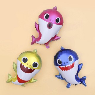 Baby shark Balon Foil dekorasi ulang tahun perlengkapan Baby shark Balon Foil dekorasi ulang tahun perlengkapan
