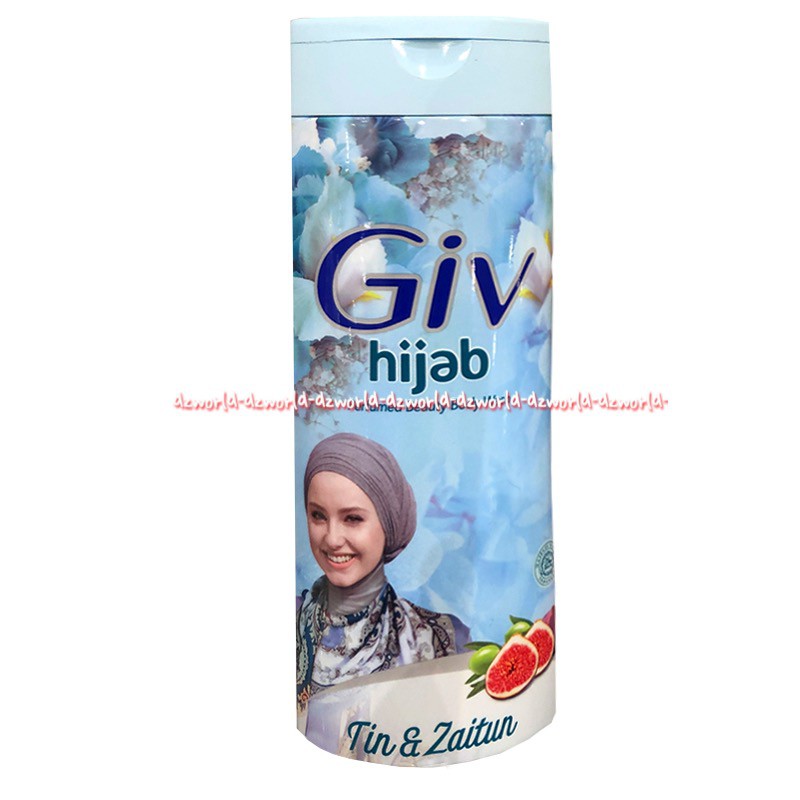 Giv Hijab Body Wash Tin &amp; Zaitun 250ml Sabun Mandi Minyak Zaitun Give Jilbab