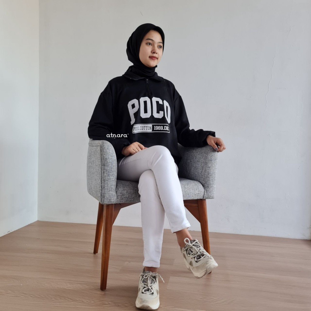 Nara Grosir - Poco Cotton l Sweater Pria dan Wanita