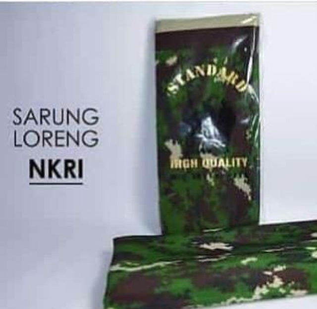 Sarung sholat loreng/sarung tactical/ sarung army/ NKRI