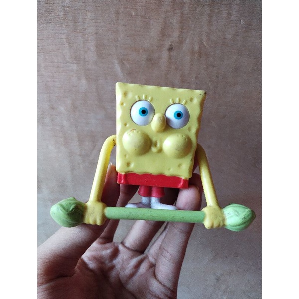 Action figure Spongebob McDonald Spongebob Happy Meal Patrick MCD Murah Meriah-Spongebob Olahraga