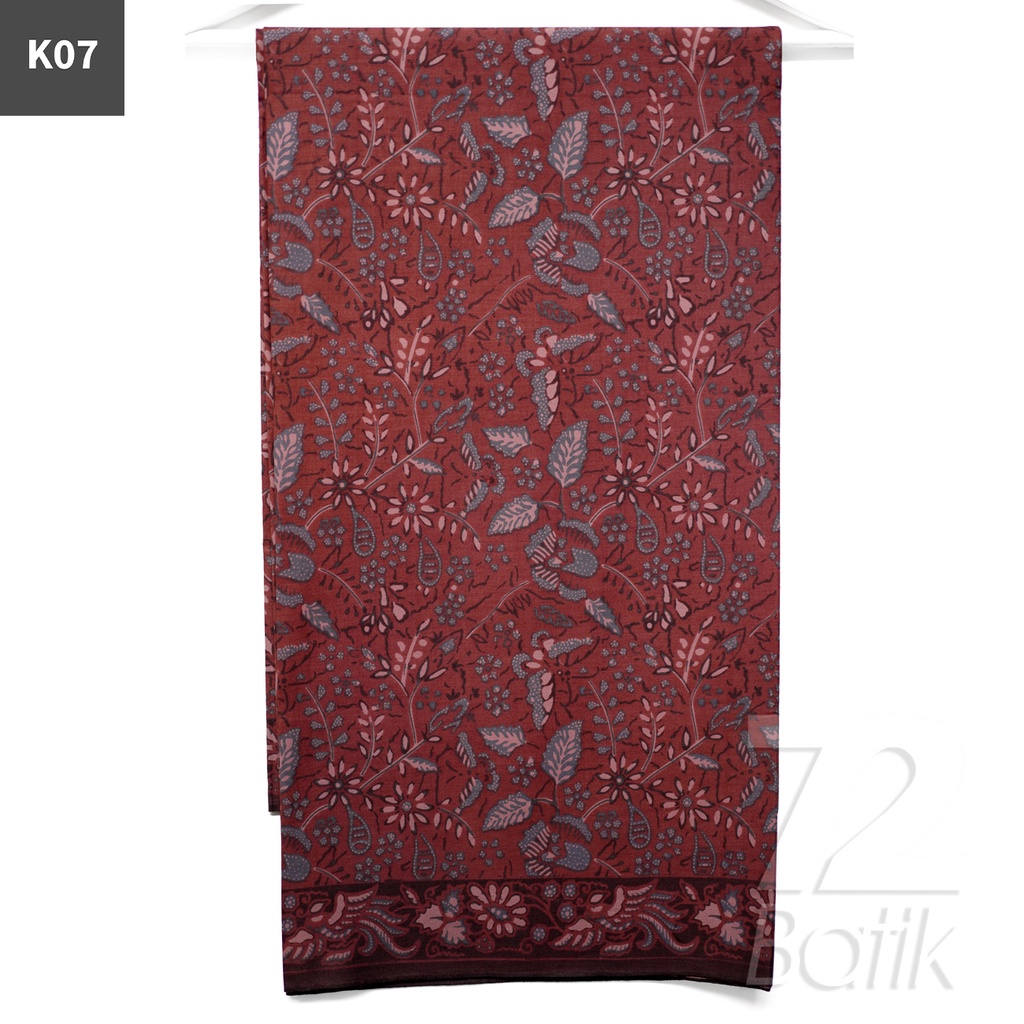 KAIN BATIK PREMIUM Bahan Katun Motif Daun Kupu Warna Cream 721327 Cap 72 Jarik Jarit Samping Kebat Panjang Batik Katun Modern Premium Bahan Seragam Batik Pernikahan Kantor Keluarga Murah Kamen Jadi Batik Bali Lembaran