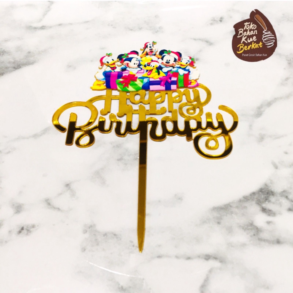 Cake Topper Karakter/Pcs