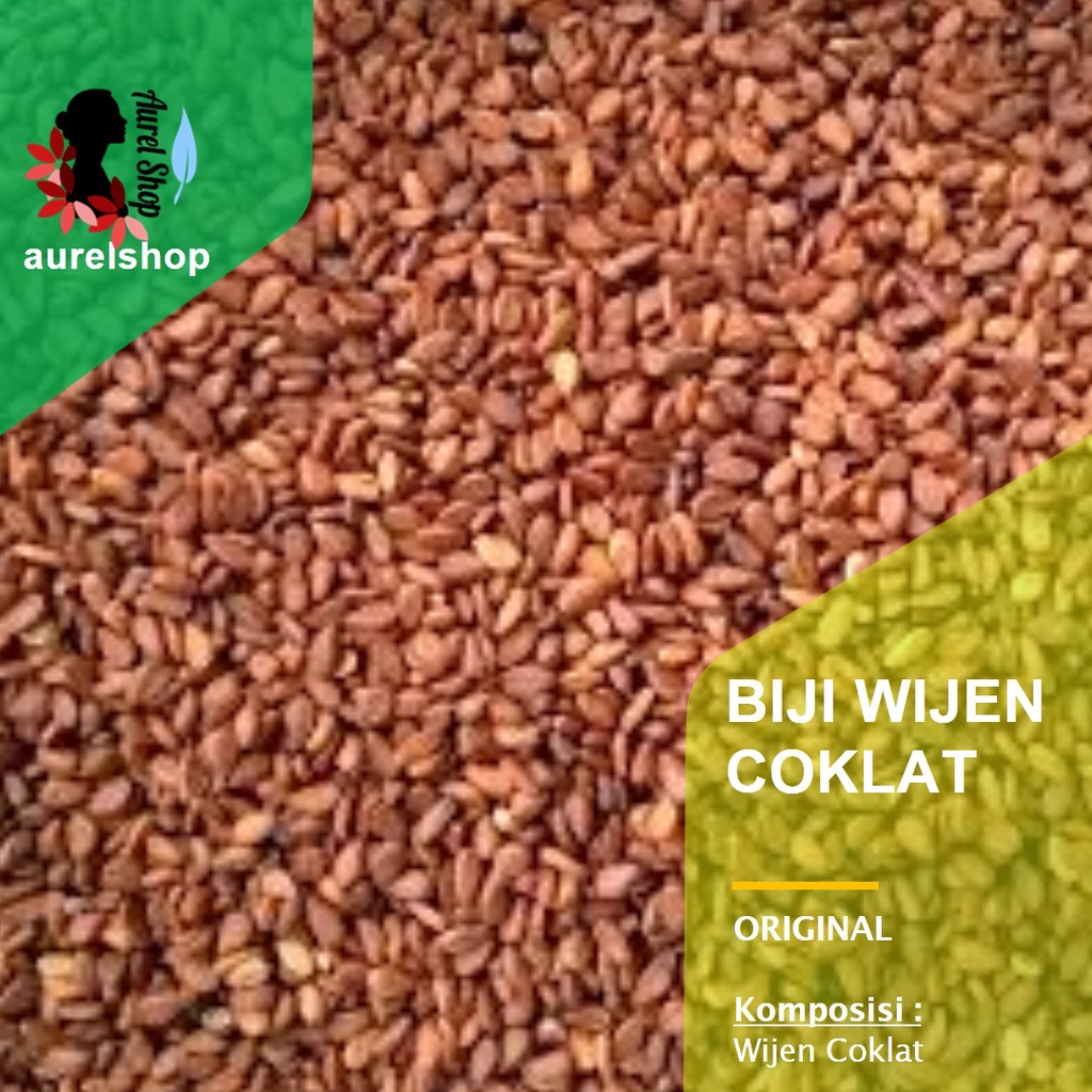 

Biji Wijen Coklat 1 kg