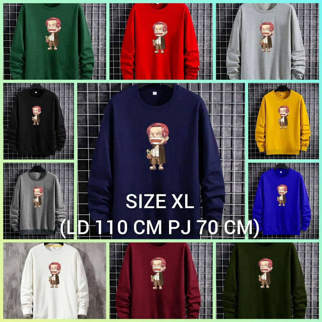 BISA COD/JHOSE/SWEATER SHANKS ONEPIECE/TERBARU/UNISEX