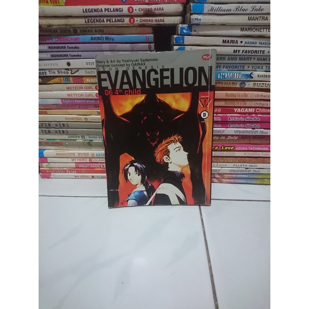 komik neon genesis evangelion 6