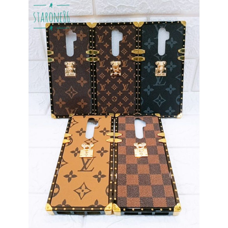 Case Oppo A5 2020/A9 2020 A52/A92 Luxury LV Square