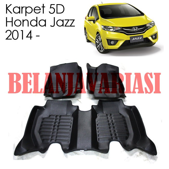 Karpet Mobil 5D Honda Jazz 2014