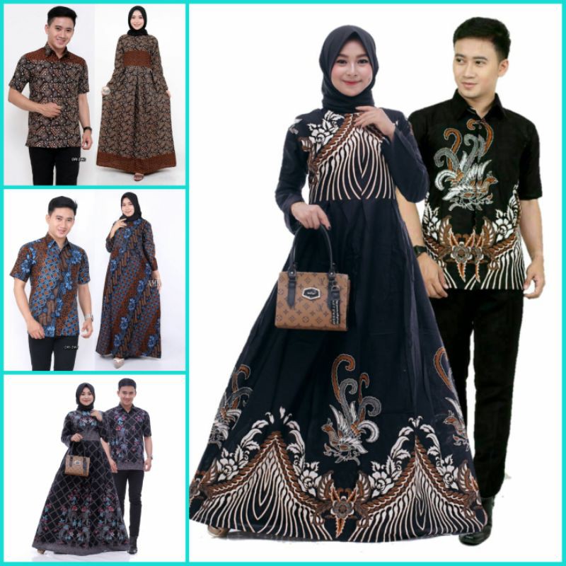 COUPLE BATIK II KEMEJA BATIK DAN GAMIS