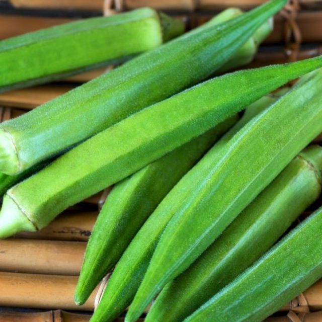 

Okra Hijau Sayur Segar