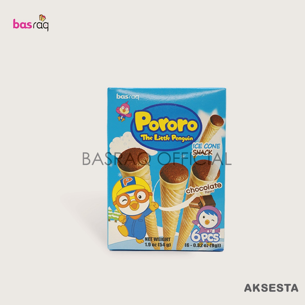 

Pororo Ice Cone Snack Chocolate 54 gr biskuit