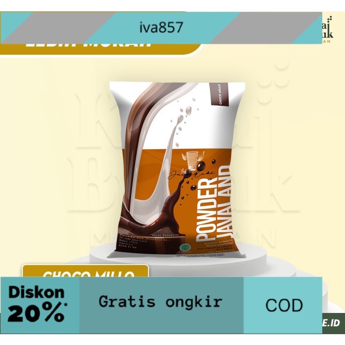 

PROMO Bubuk Reguler Choco Milo 1 Kg GRATIS ONGKIR
