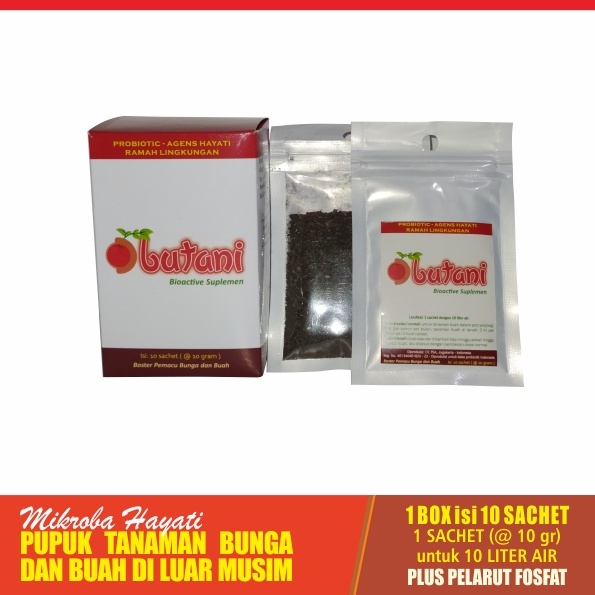 Pupuk Hayati untuk Buah Butani Kemasan Box Pupuk Penyubur Tanaman Buah Tanpa Kenal Musim / Pupuk Tan