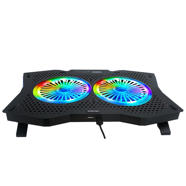 Cooling Pad NYK Nemesis X6 Thunderstorm RGB | 6 Fan Cooling Pad Laptop