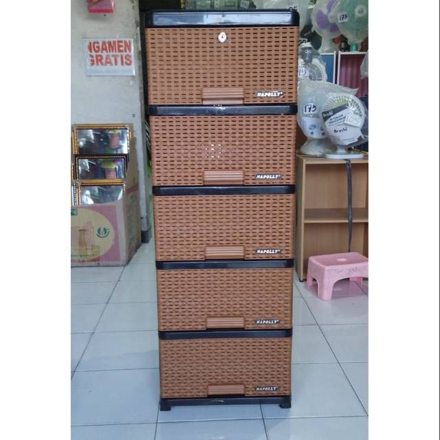 Promo!Murah!Lemari plastik napolly contac s5