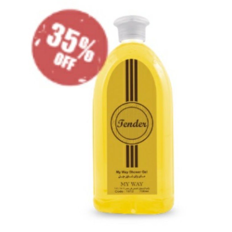 Tender Shower Gel Sabun Mandi Cair Jumbo Wangi dan Lembut di kulit 700 ml