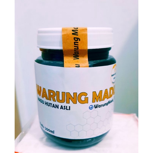 

madu hutan asli - warung madu (200ml) natural 100%