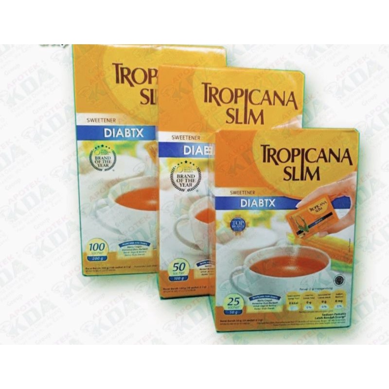 

TROPICA SLIME DIABET ISI 100,50,25 SACHET