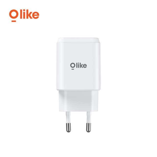 Olike Charger Adaptor Dual Port Fast Charging Travel Size free Kabel Micro USB C201