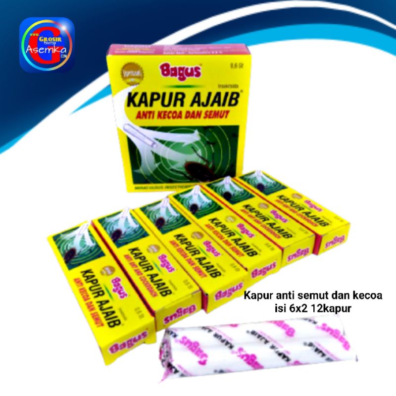 GPA Kapur Ajaib Anti Kecoa dan Semut Produk Original Bagus grosir 12kapur