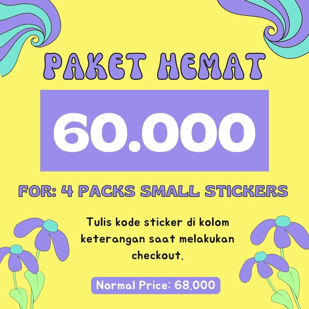 

Paket Murah Sticker Tumblr 60rb