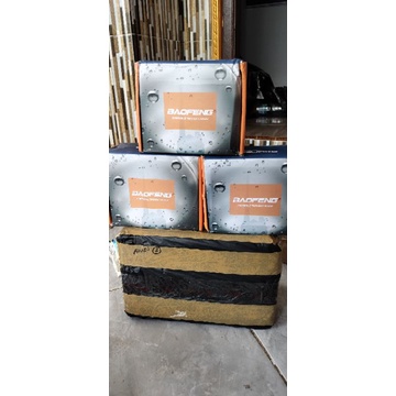 3-set HT Baofeng UV-9R Plus Walkie Talkie Dual Band IP67