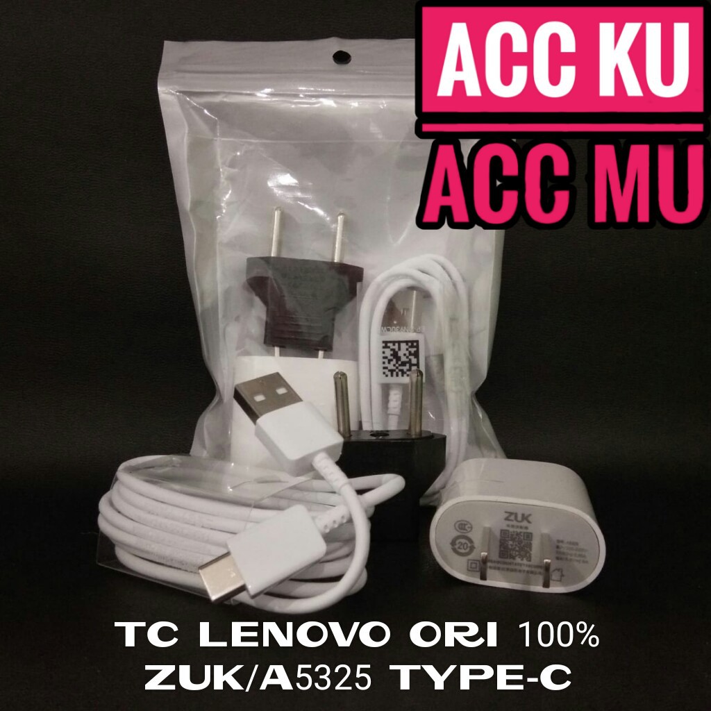 TRAVEL CHARGER LENOVO TYPE C CASAN LENOVO ZUK A5325 TYPE C ORIGINAL