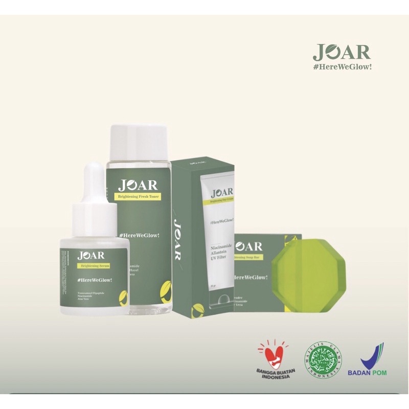 ( BISA COD ) JOAR | JOAR SKINCARE PAKET RESELLER JOAR SKINCARE JOAR SKINCARE ALAMI PENGHILANG JERAWA