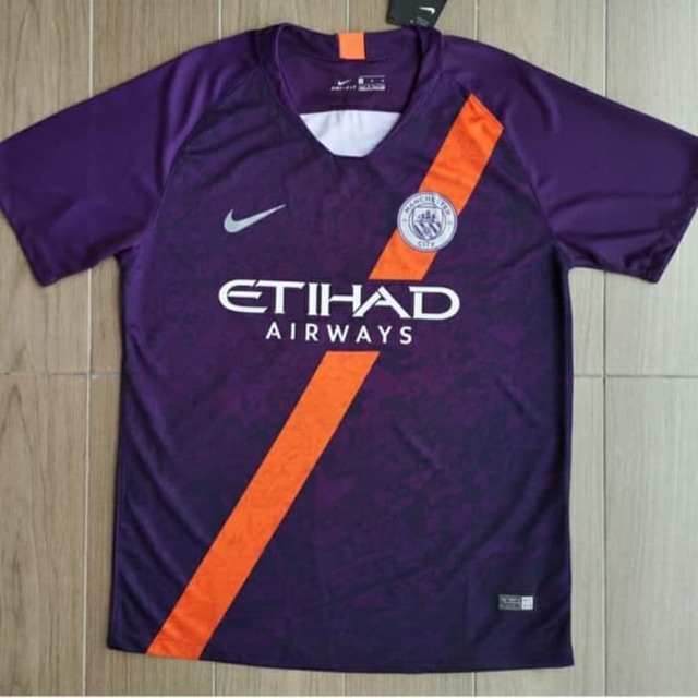 Jersey Bola City 3rd Manchester City 2018-2019 Grade Ori