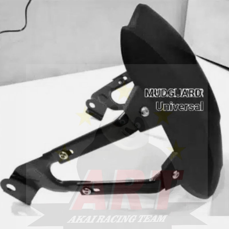 Mud Guard Universal Arm Kotak Motor Vixion,Byson,Cbr150r,Cb150r,Mxking,Satria fu,Megapro,Versa &amp; motor Lainnya