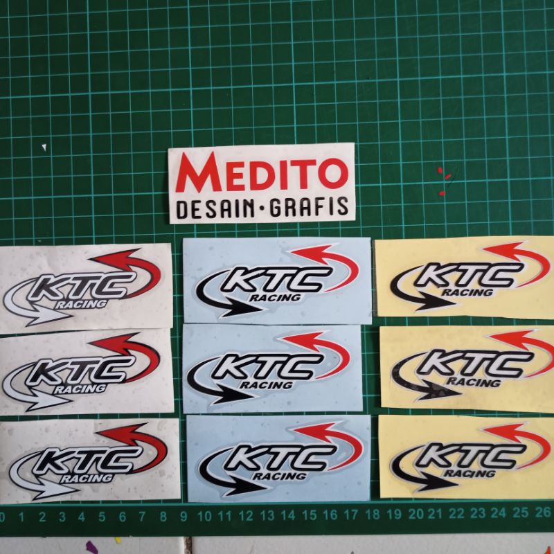 Sticker Cutting KTC RACING