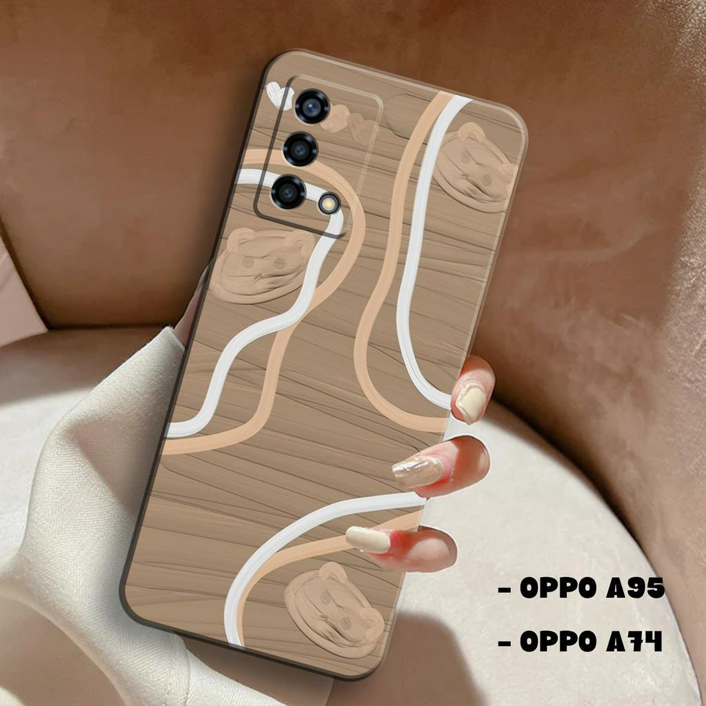 Case Hp Oppo A95 - A74 - Casing Hp Oppo A95 - A74 - Elzora.id - Fashion Case marble - Case Cewek - C