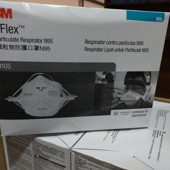 Masker 3M 9105 Vflex box