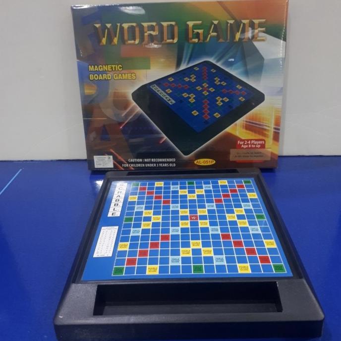 Word Game Magnetic Boards Scrabble - Scrable Magnet Jumbo
