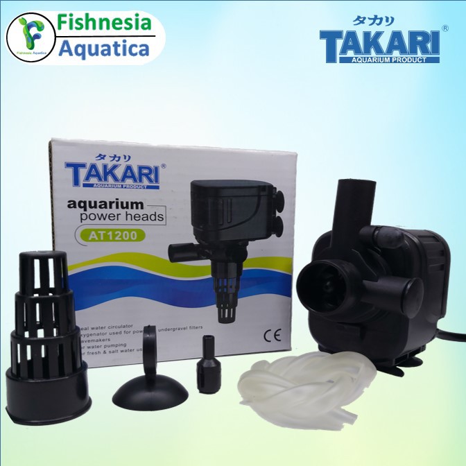 TAKARI AT1200 - Mesin Pompa Aquarium / Submersible Pump 15W