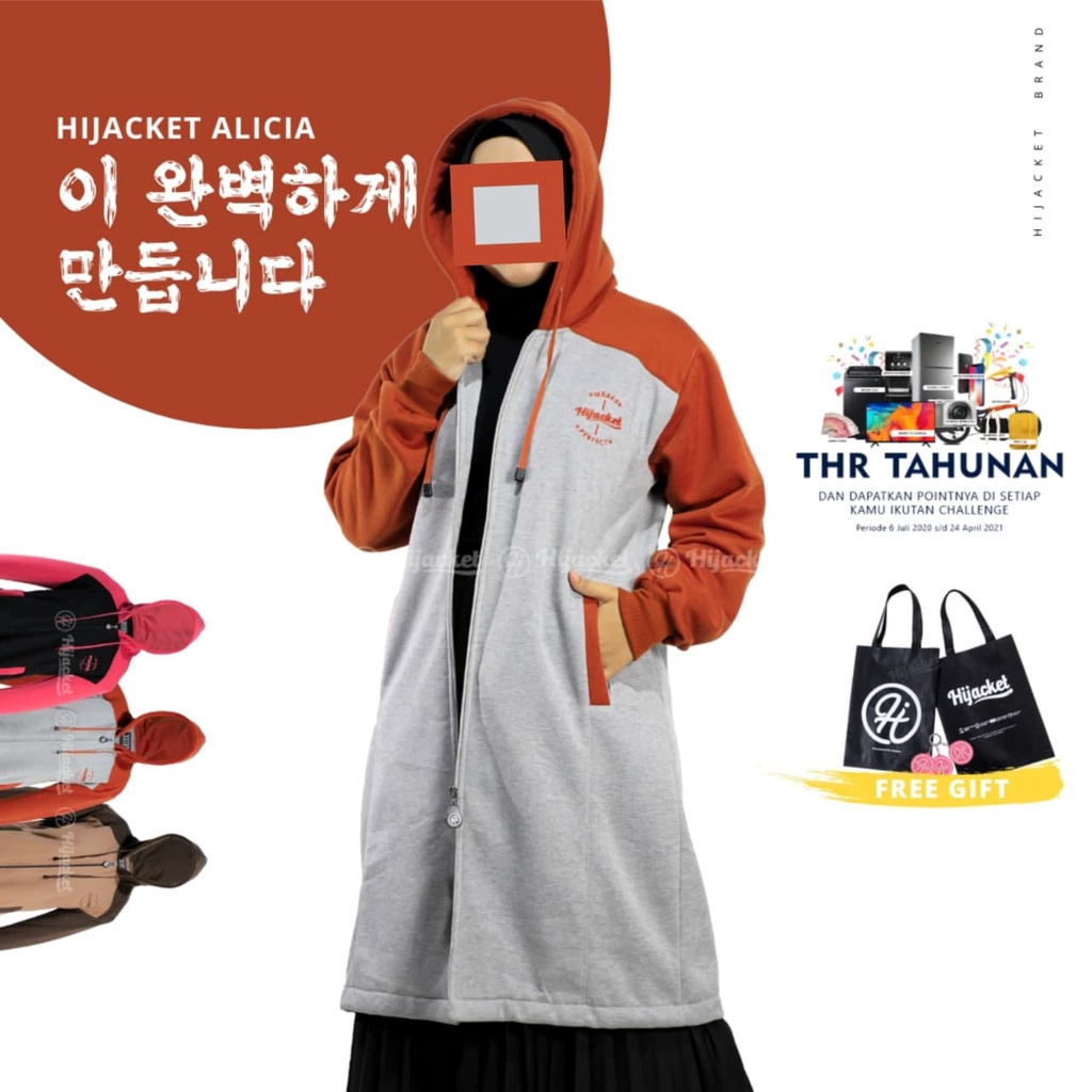Hijacket Alicia Jaket Muslimah Official Wanita Hijab-1