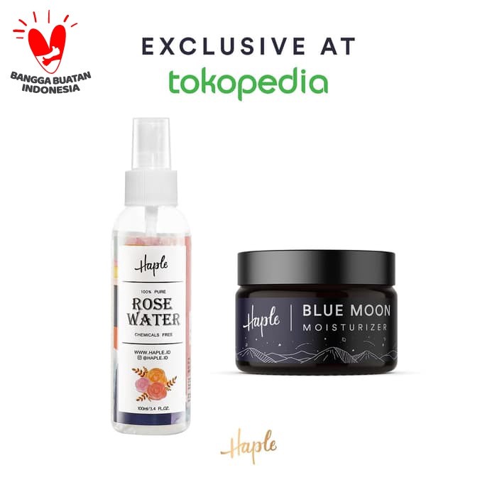 

HAPLE EXCLUSIVE VALENTINE BUNDLE MOISTURIZER - ROSE WATER 100ml