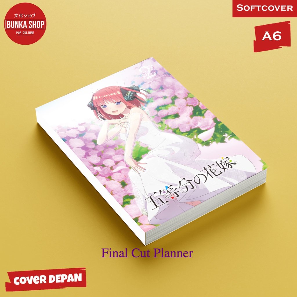 

Pocket Note Anime Go Taubun 6 Group Softcover A6 Buku Tulis Catatan Notes Agenda Planner Jurnal