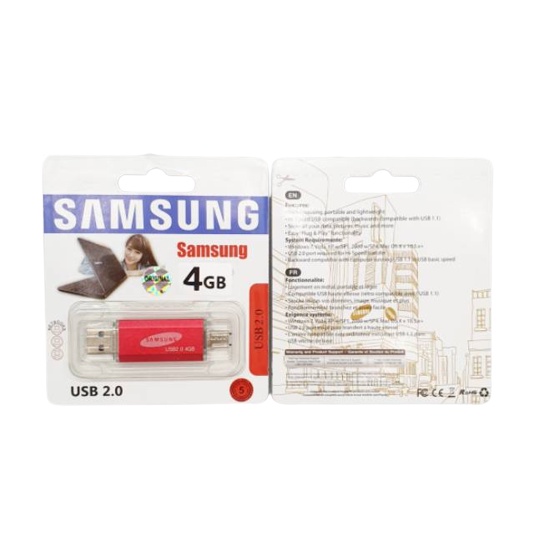 Flashdisk USB Data OTG Samsung 4 GB Flashdrive Type-C