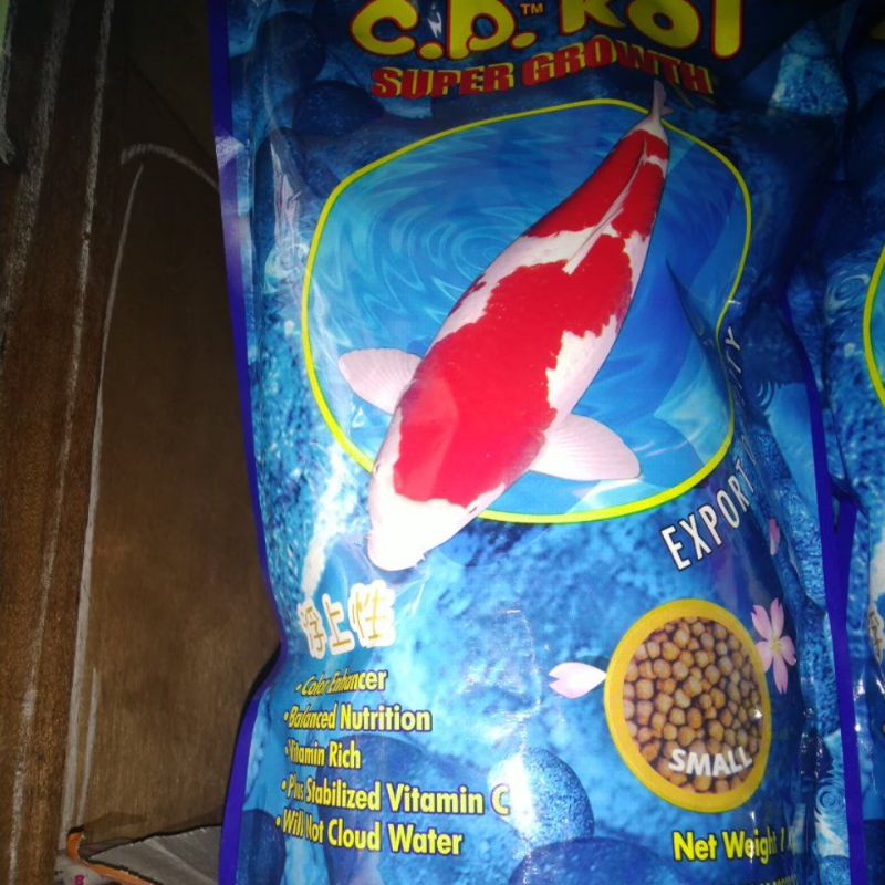 CP KOI 1 kg-Medium/Small-Pertumbuhan-Pakan Ikan-Makanan Ikan-Makanan Koi