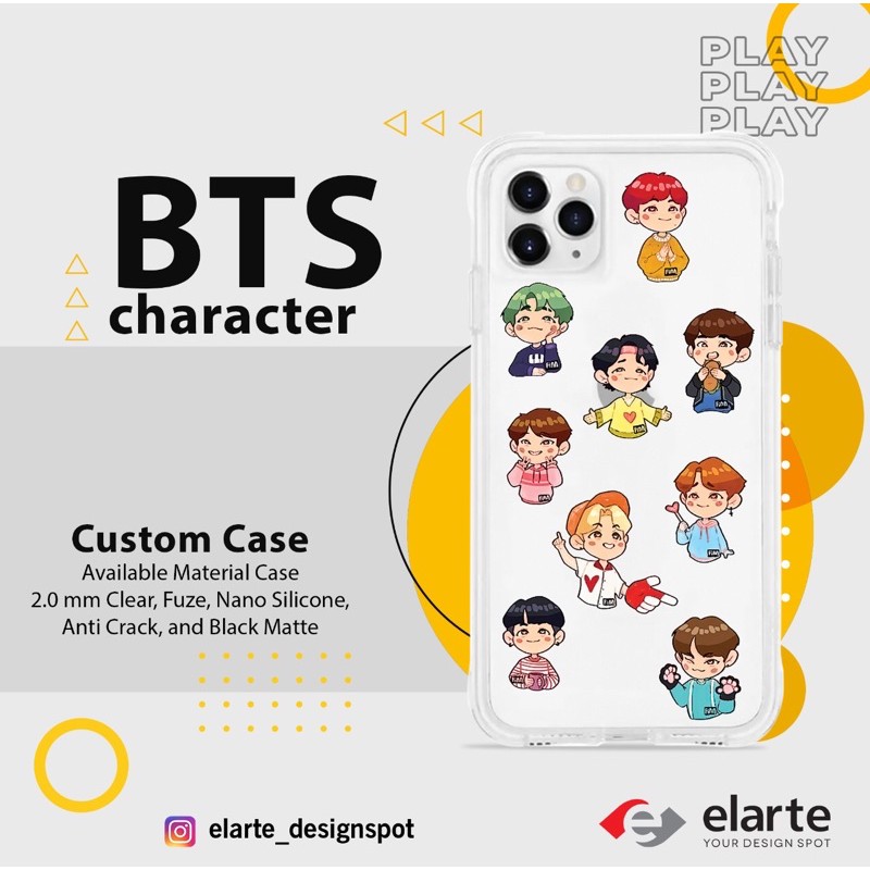 Custom case bts - custom case kpop - custom case korea - custom case lucu - custom case keren